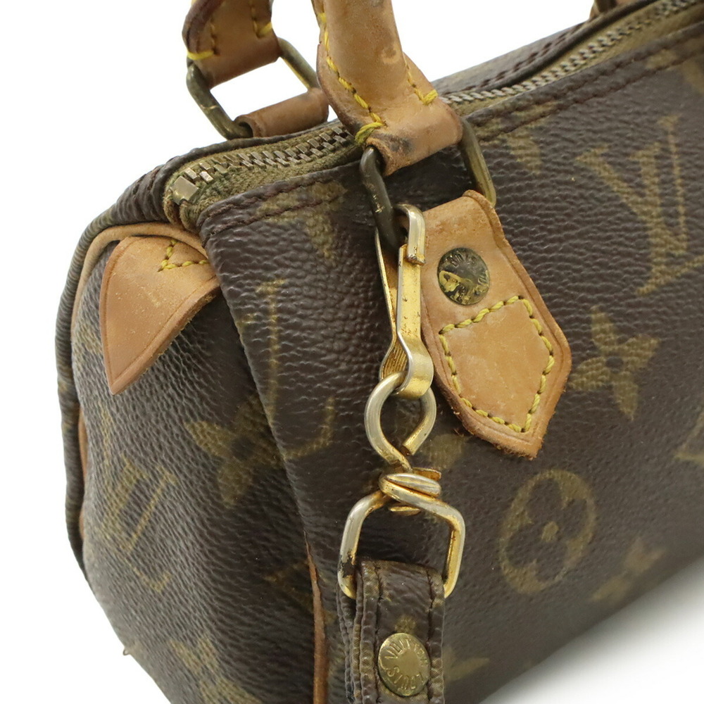 LOUIS VUITTON Louis Vuitton Monogram Mini Speedy Handbag Pouch Shoulder Bag M... - Picture 6 of 9